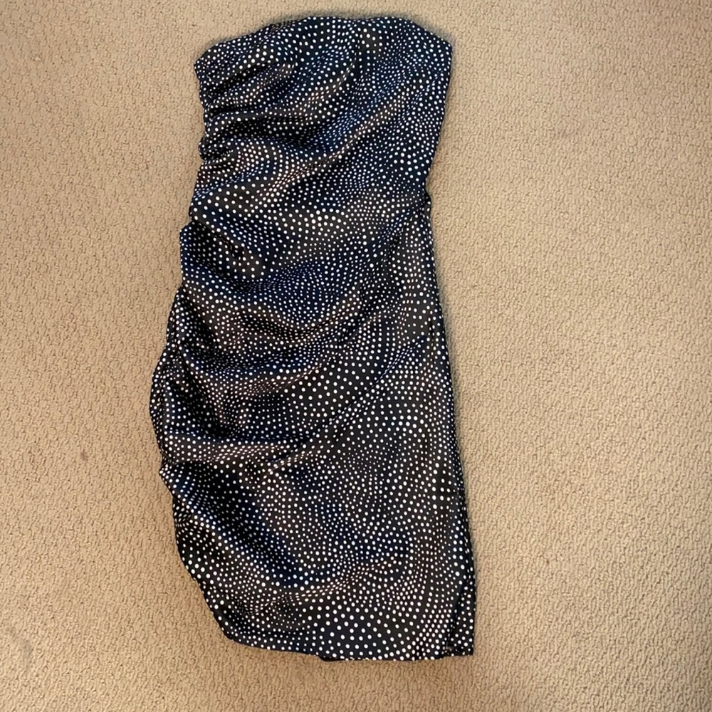 Size 10 Polkadot Jessica McClintock Cocktail Dress